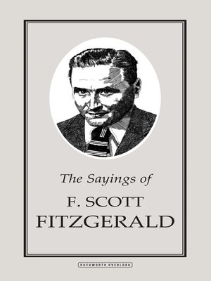 cover image of The Sayings of F. Scott Fitzgerald